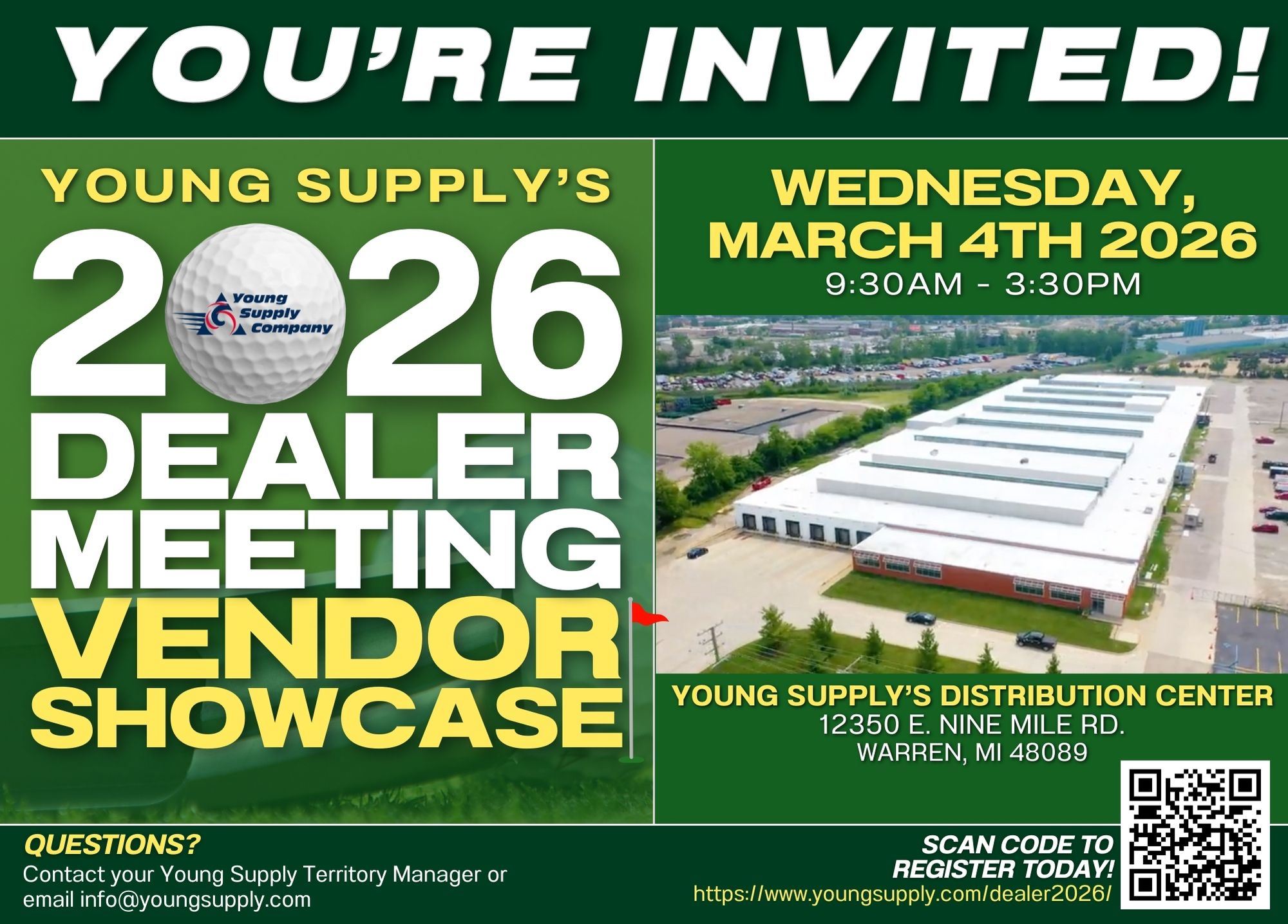 2026 Dealer invite - Young green